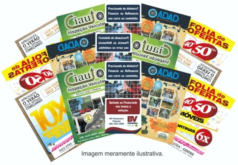 Impressão de Panfletos de Salgados Jardim Iguatemi - Panfletos de Supermercados