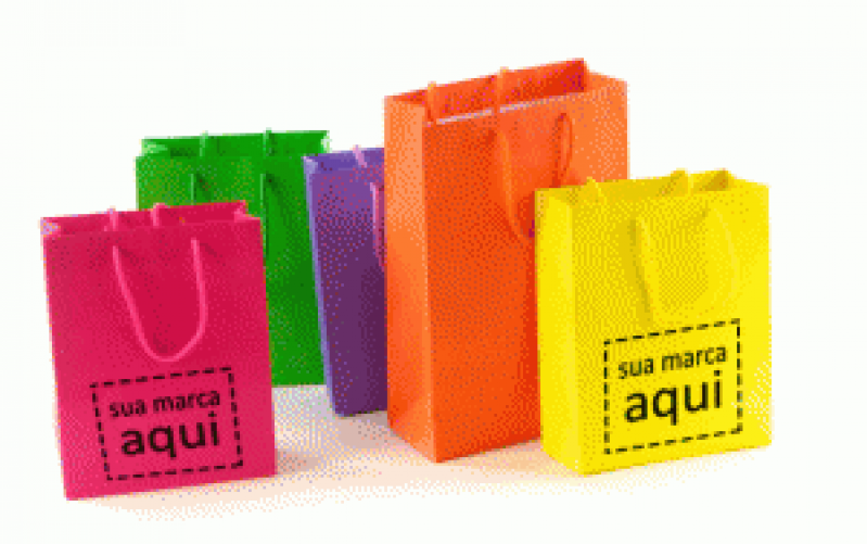 Orçamento de Sacolas para Loja Jaçanã - Sacola de Papel com Impressão