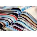 impressão de catálogos e revistas Jardim Oliveira,